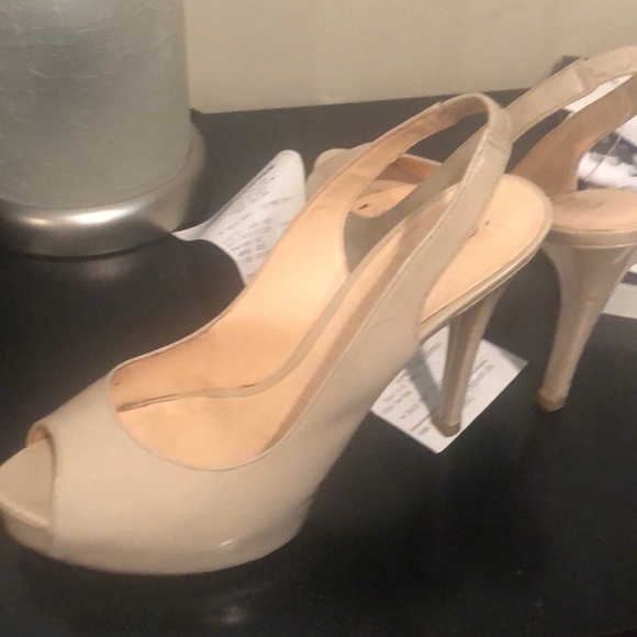 Guess Shoes - Guess peep toe sling back pumps Guess Shoes - Guess peep toe sling back pumps